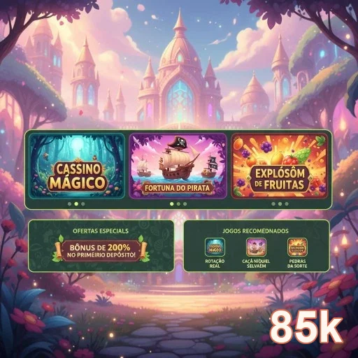 Ilustração de Benefícios Exclusivos ao se Cadastrar na 85k