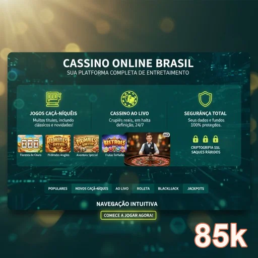 Ilustração de Aproveite os serviços VIP do 85k em cassino online