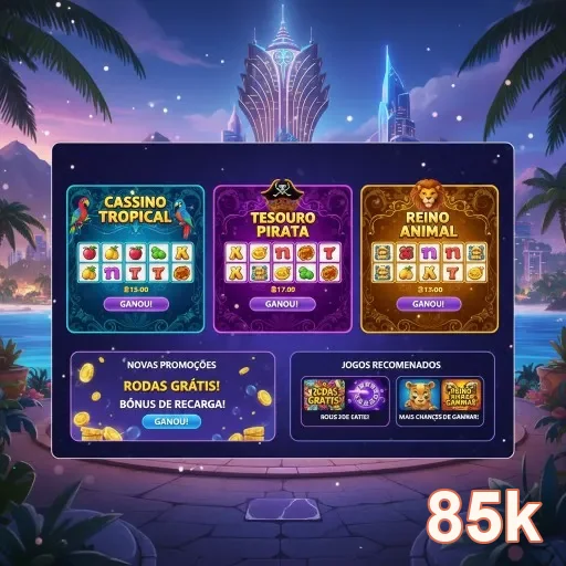 Ilustração de Aproveite os serviços VIP do 85k em cassino online