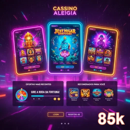 Ilustração de Acesse com Segurança ao Cassino Online 85k